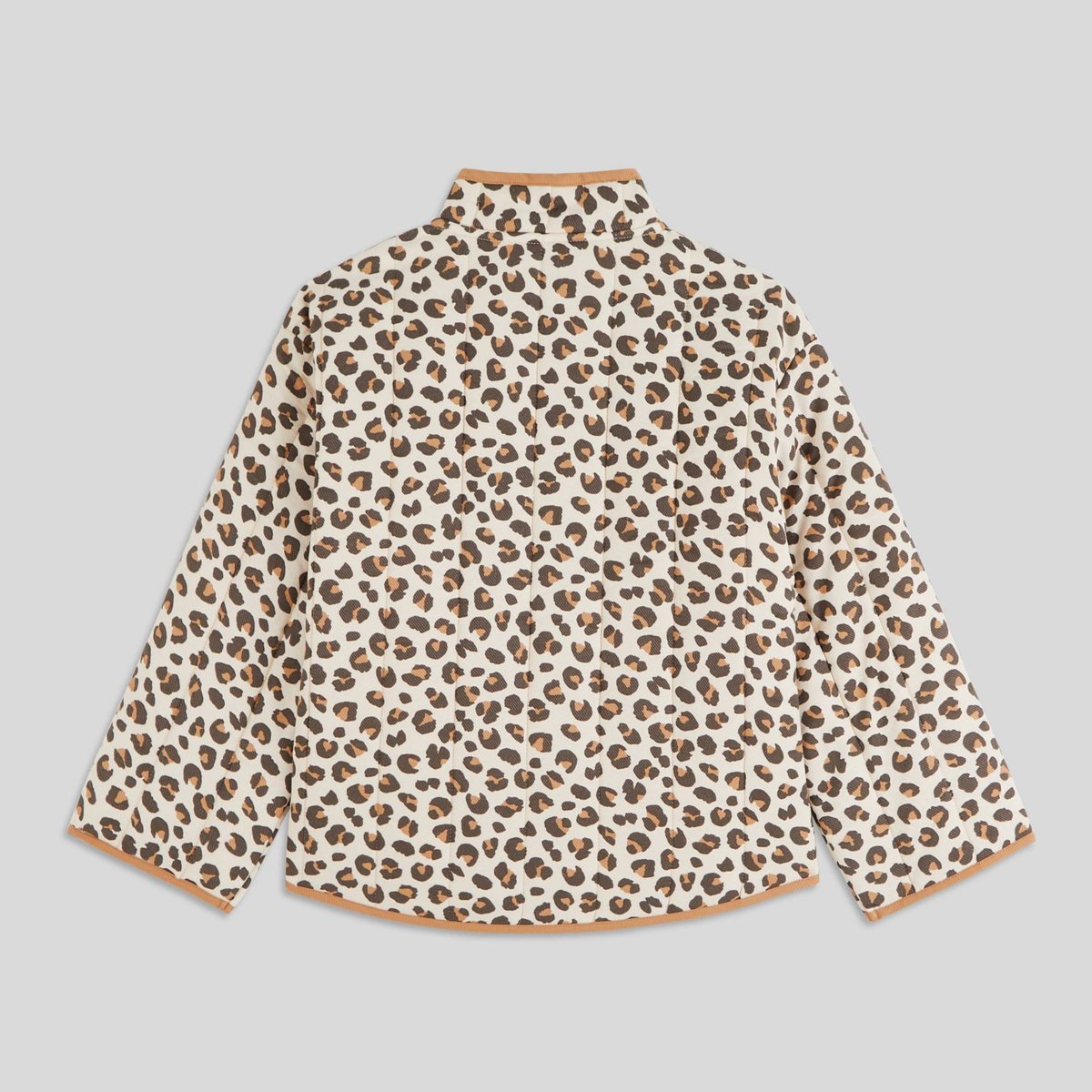Veste imprimée matelassée amaretti, MONOPRIX