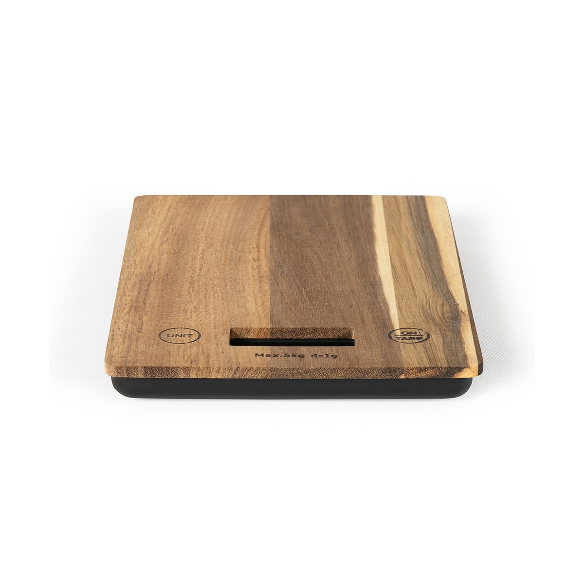 Balance de cuisine électronique en bois d'acacia couleur unique, LIVOO
