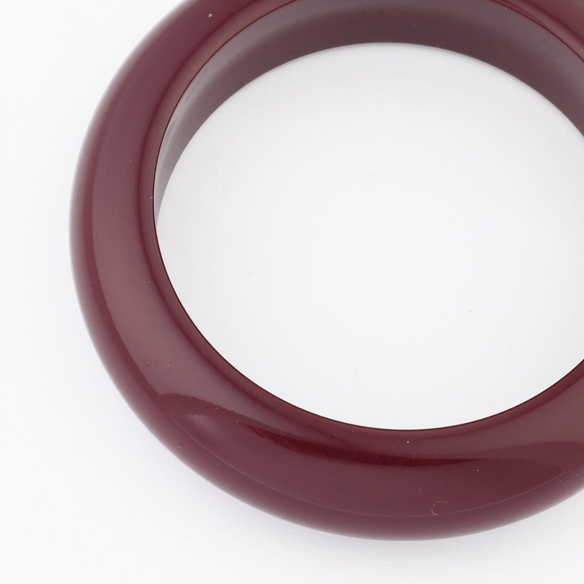 Bangle en résine bordeaux bordeaux, BALABOOSTE