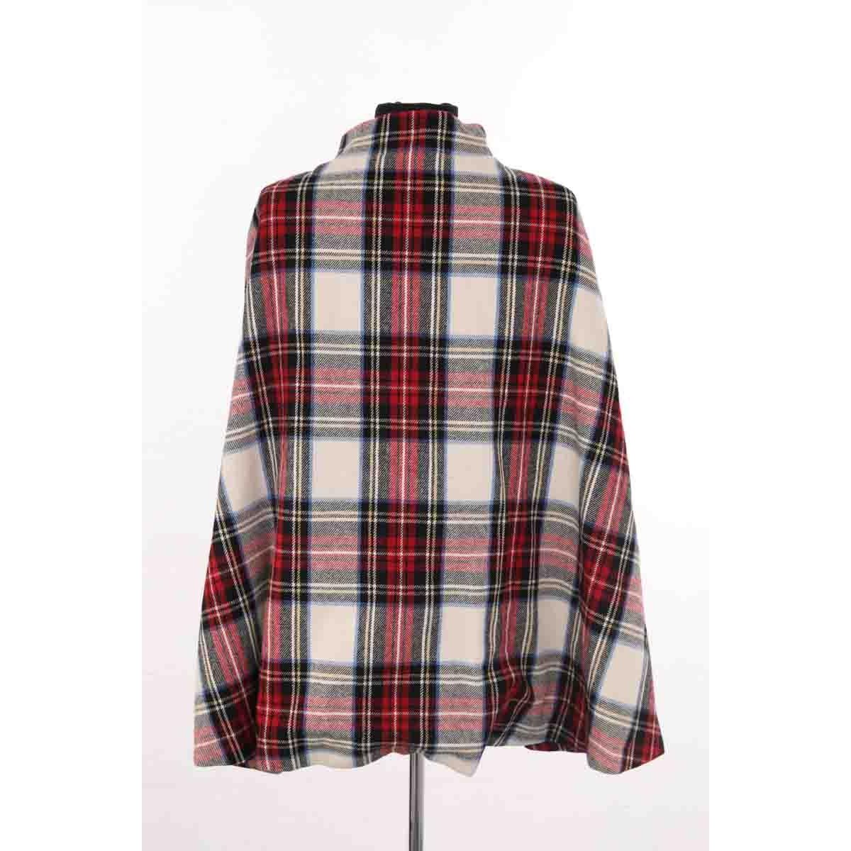 Poncho - Très Bon État rouge, APC