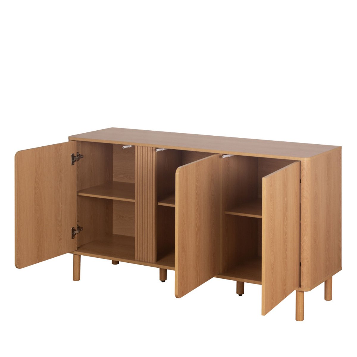 Buffet 3 portes en bois L140cm- NOA bois clair, DRAWER