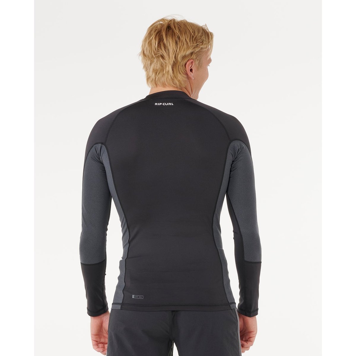 T-shirt anti-UV à manches longues WAVES ICON UPF Performance black, RIP CURL