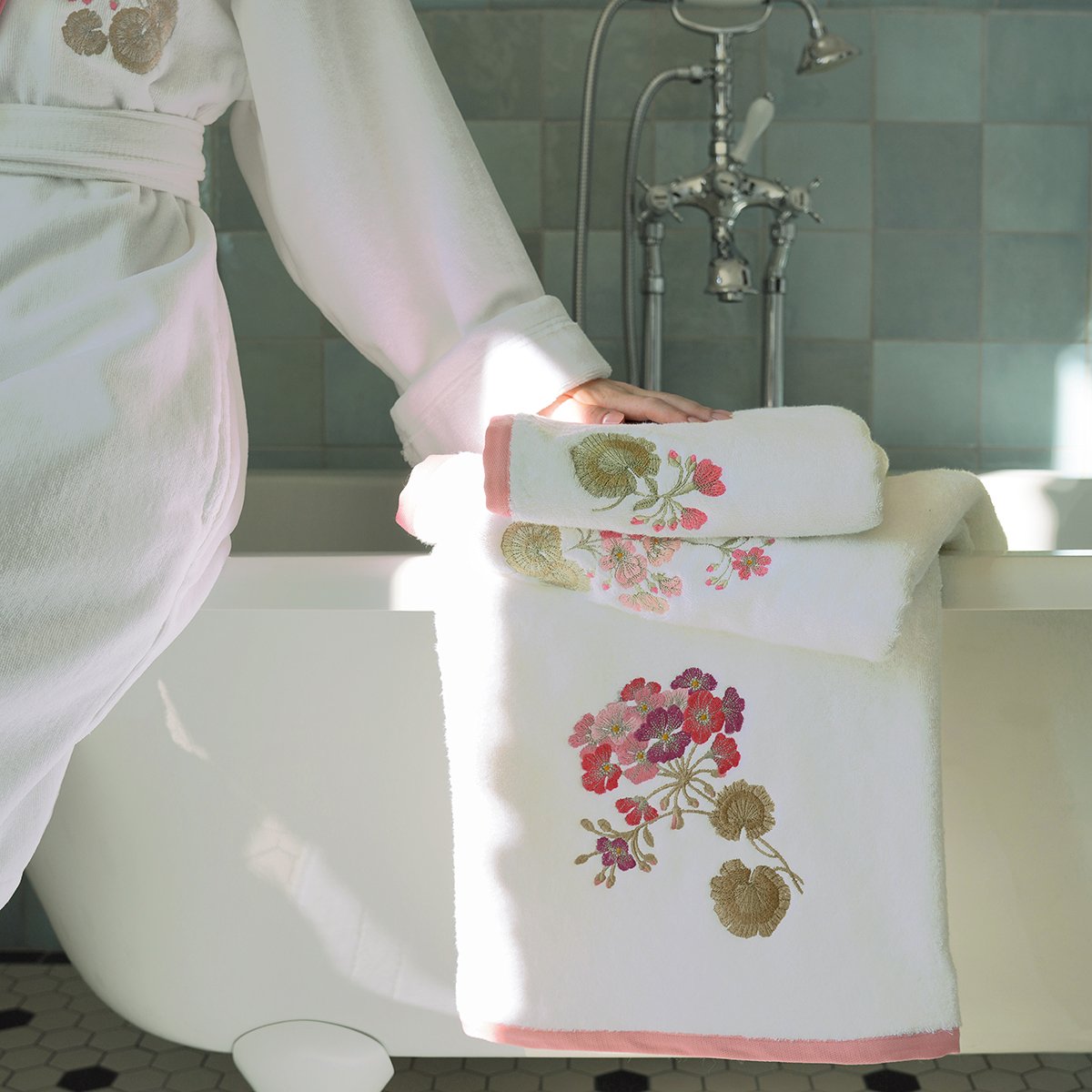 Drap De Douche FLANERIE flaneri, ANNE DE SOLENE