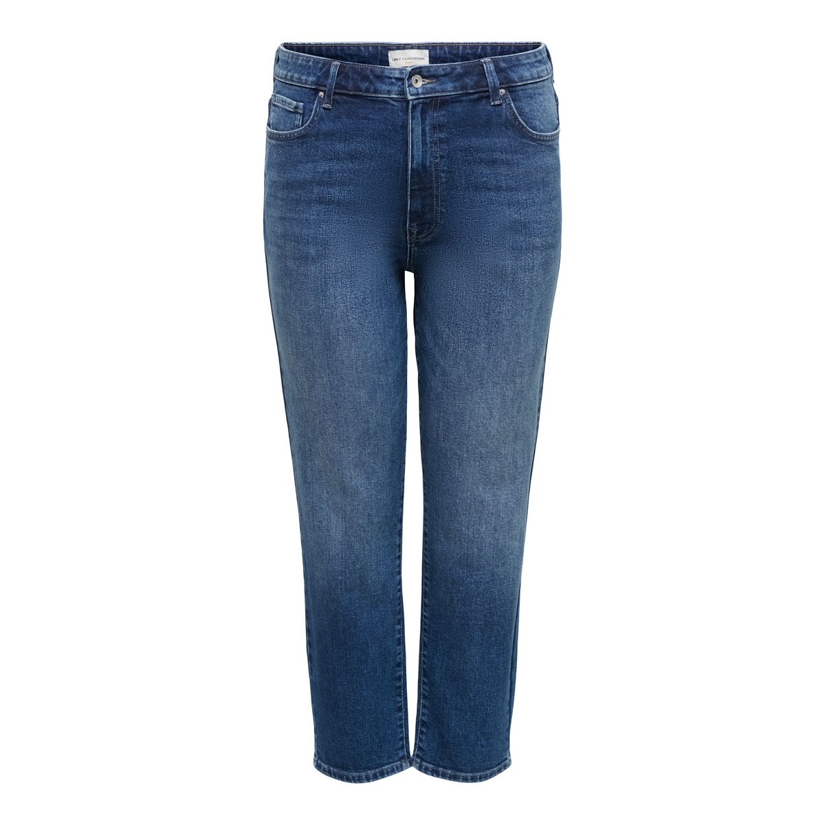 Jean Coupe Droite dark blue denim, ONLY CARMAKOMA