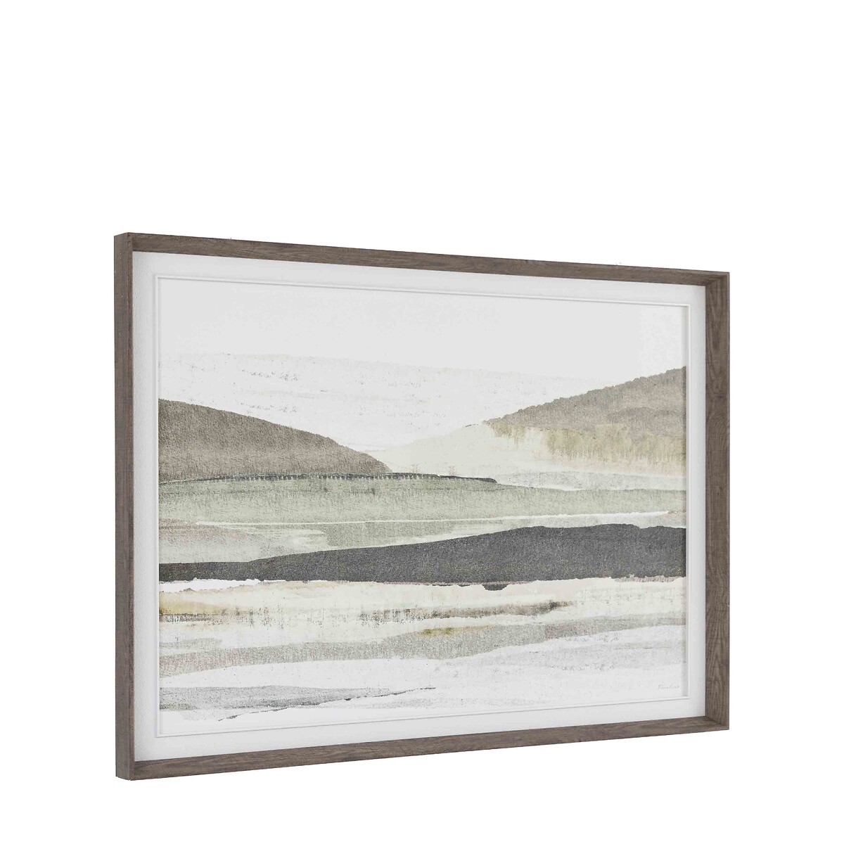 119x89cm Morning Mirage Framed Canvas green, ÉDITÉ