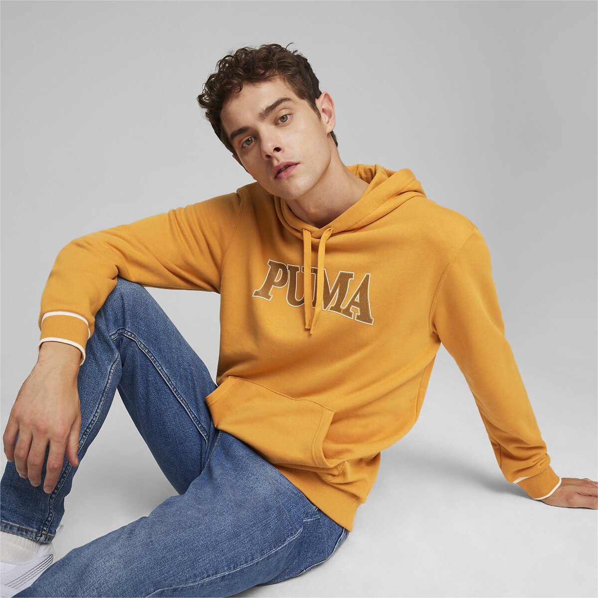 Sweat à capuche Squad orange, PUMA