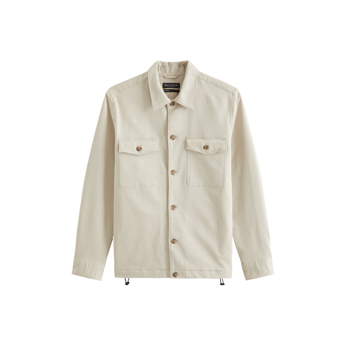 Survêtement en latex en qualité de coton bio lisse beige, MARC O'POLO