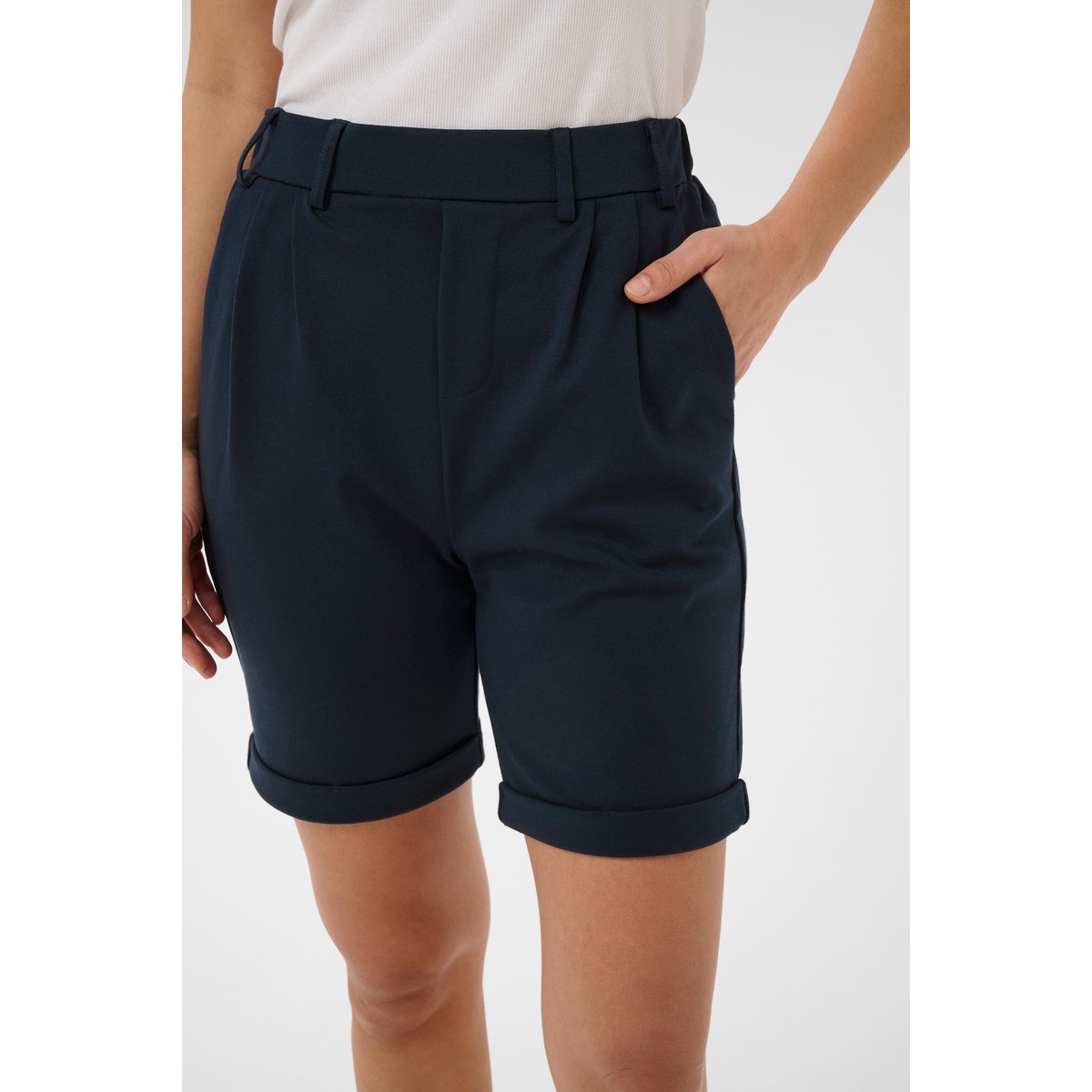 Shorts casual bleu midnight marine, KAFFE