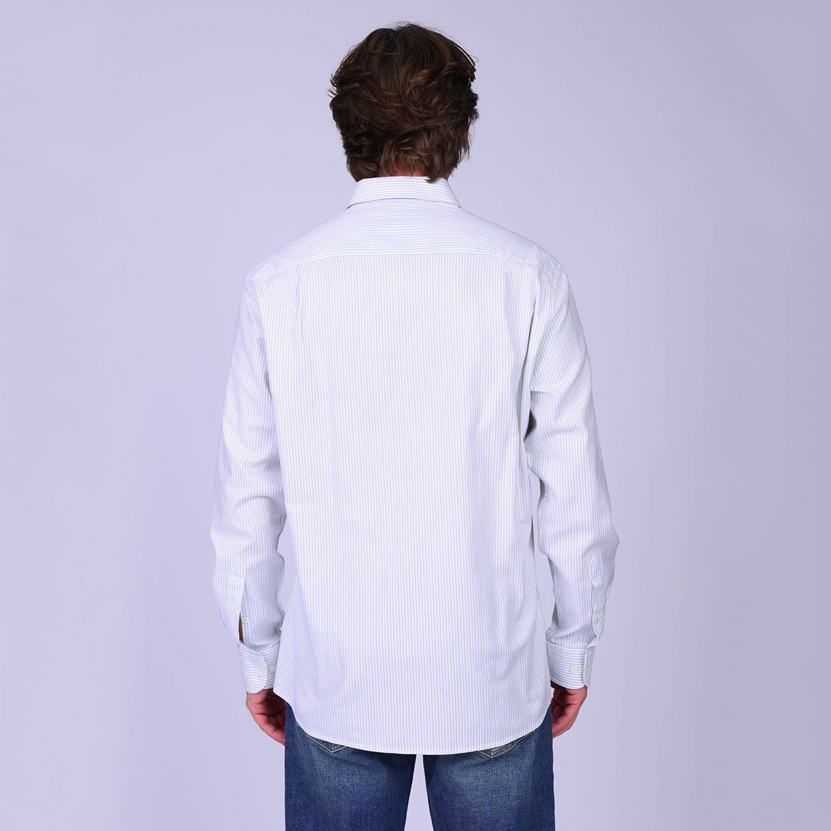 Chemise Gilmer bleu ciel, MISE AU GREEN
