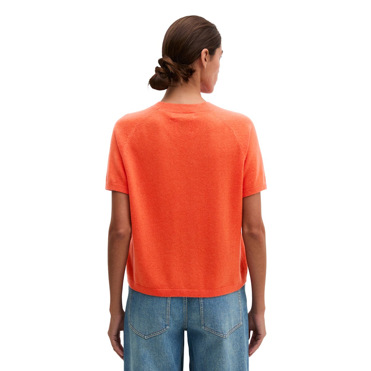 Pull en cachemire, coupe classique offrant un confort exceptionnel orange, MARC O'POLO