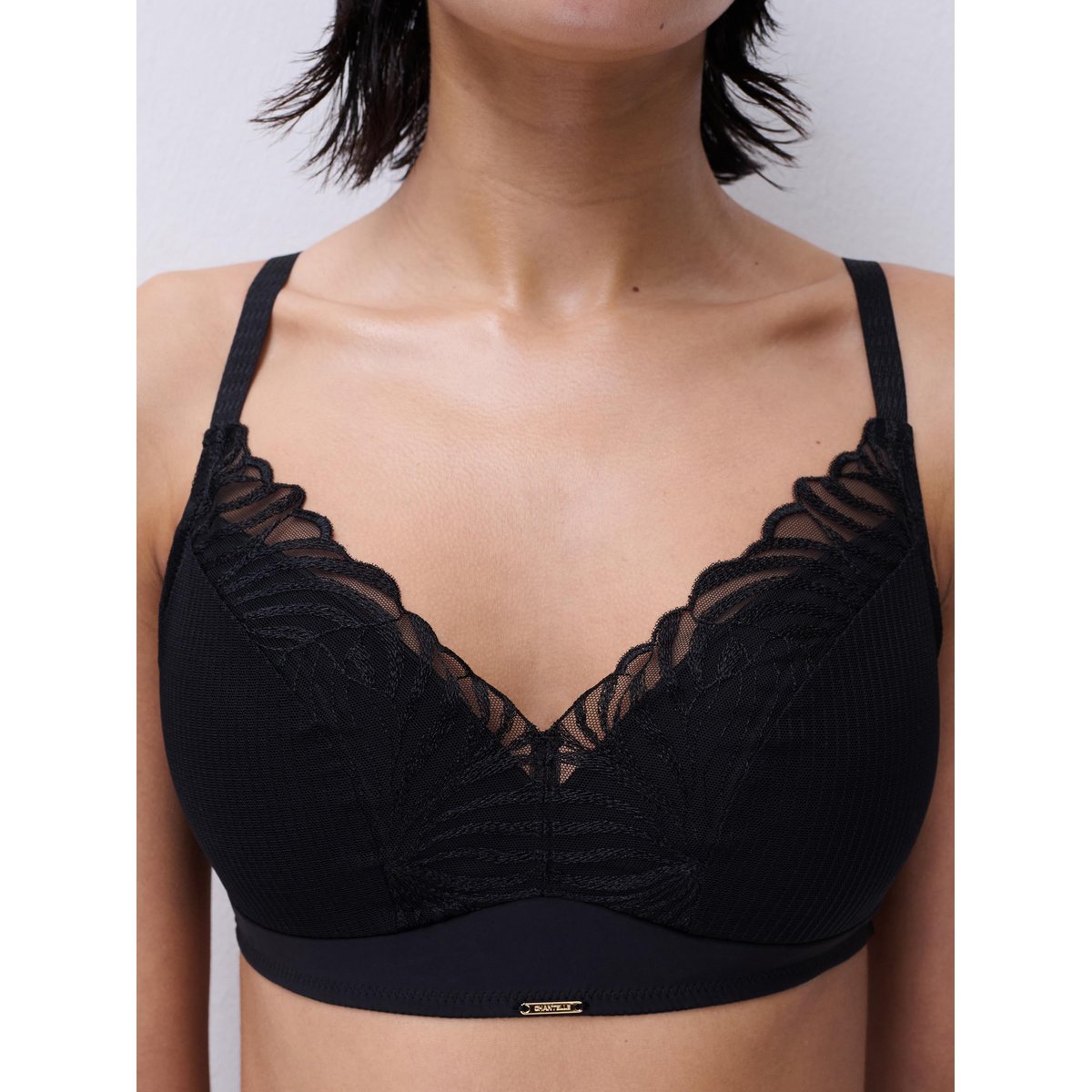 Soutien-gorge coques sans armature maintien LEGEND noir, CHANTELLE