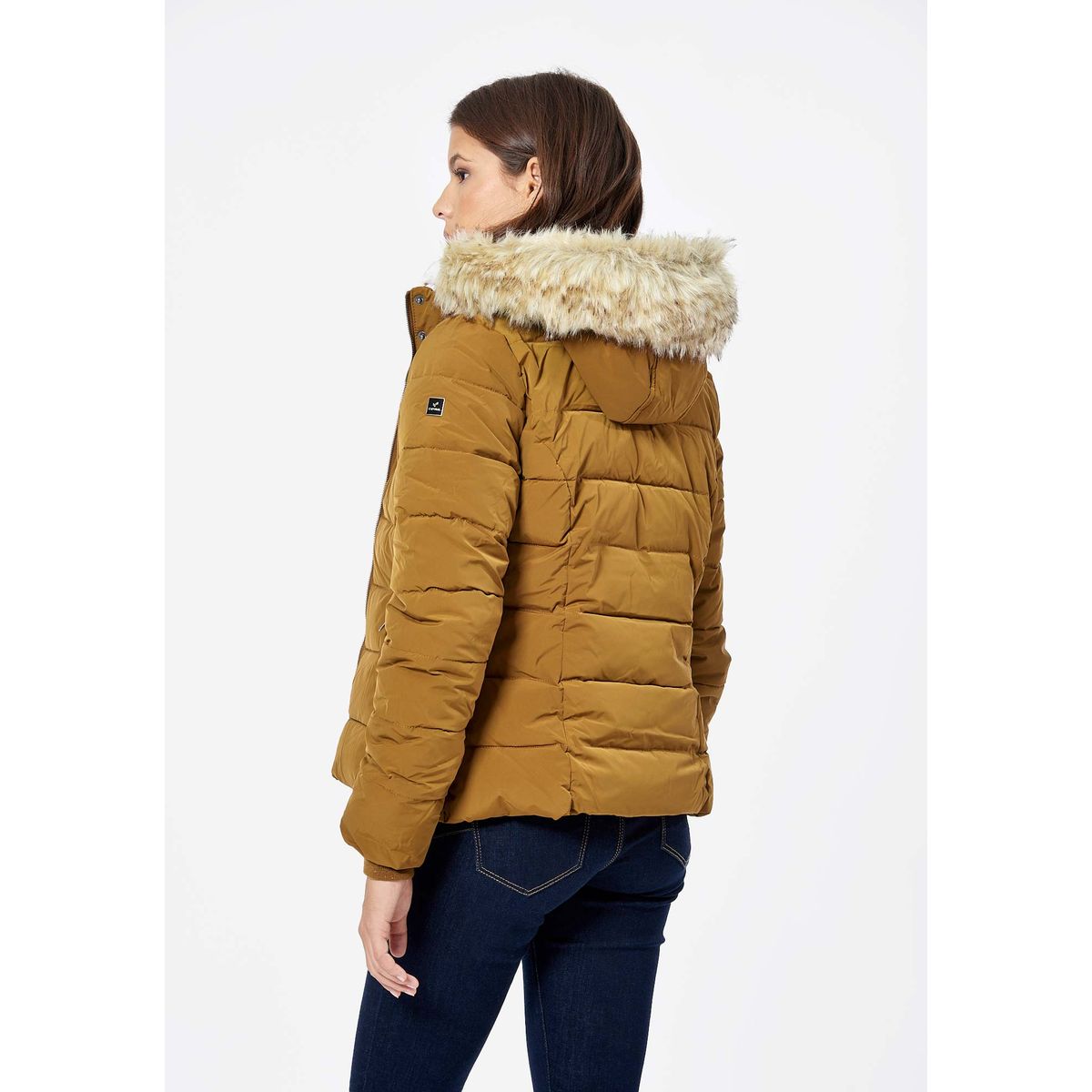 Doudoune Dibby marron, KAPORAL