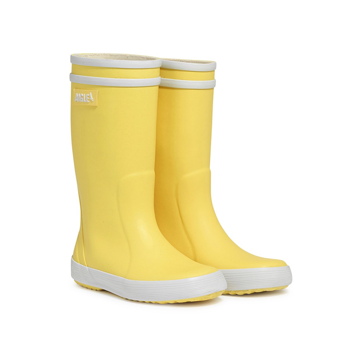 Bottes de pluie Lolly Pop 2  jaune/blanc, AIGLE