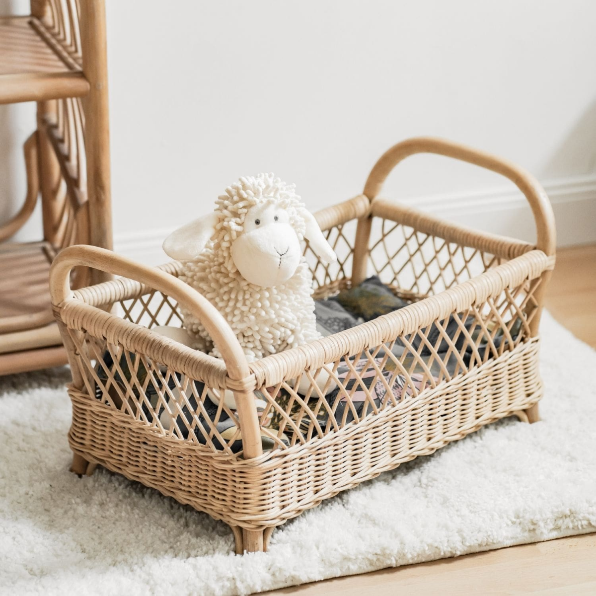 Lit poupée en rotin naturel - RAJA naturel, SAUDARA COLLECTIONS