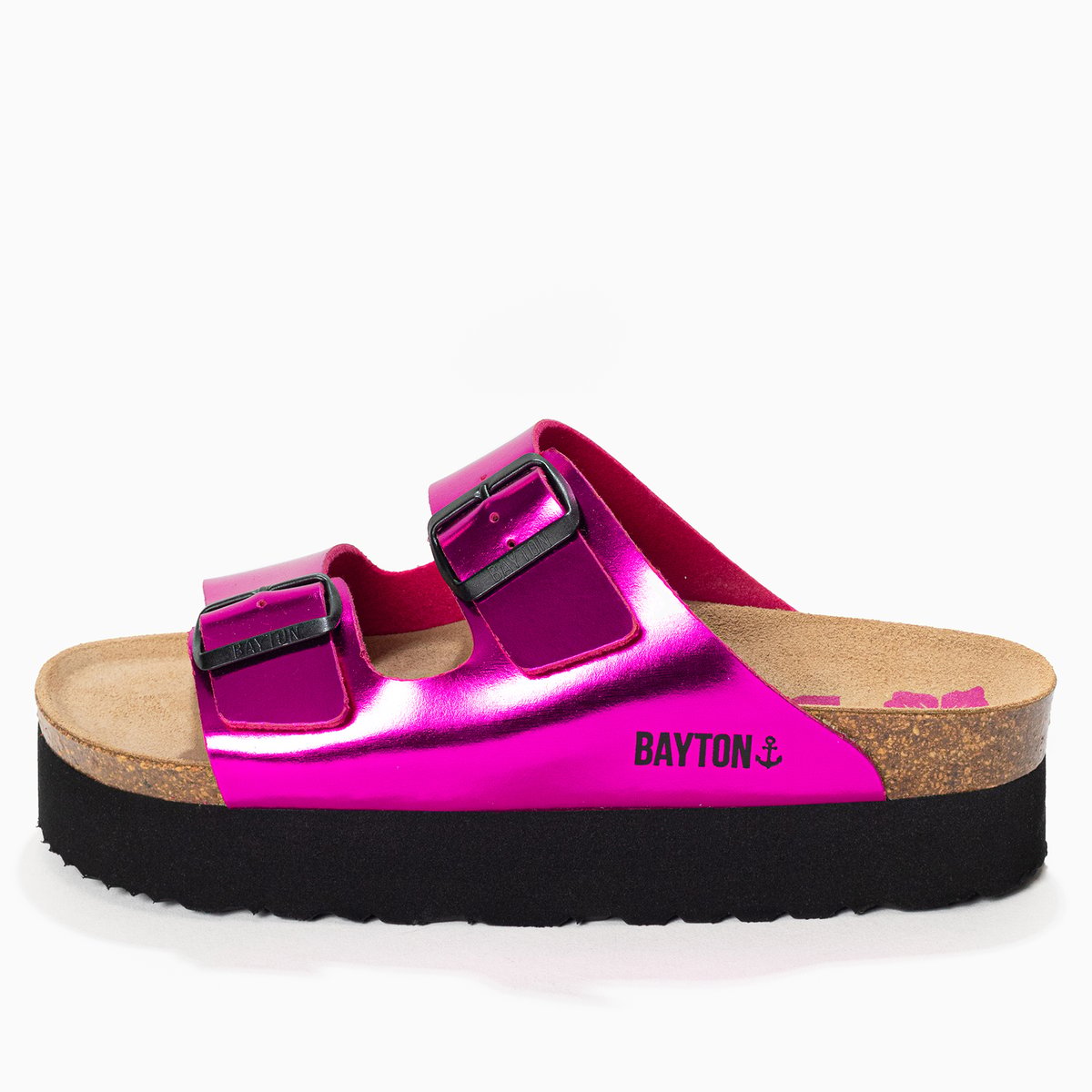 Sandales JAPET fuschia, BAYTON