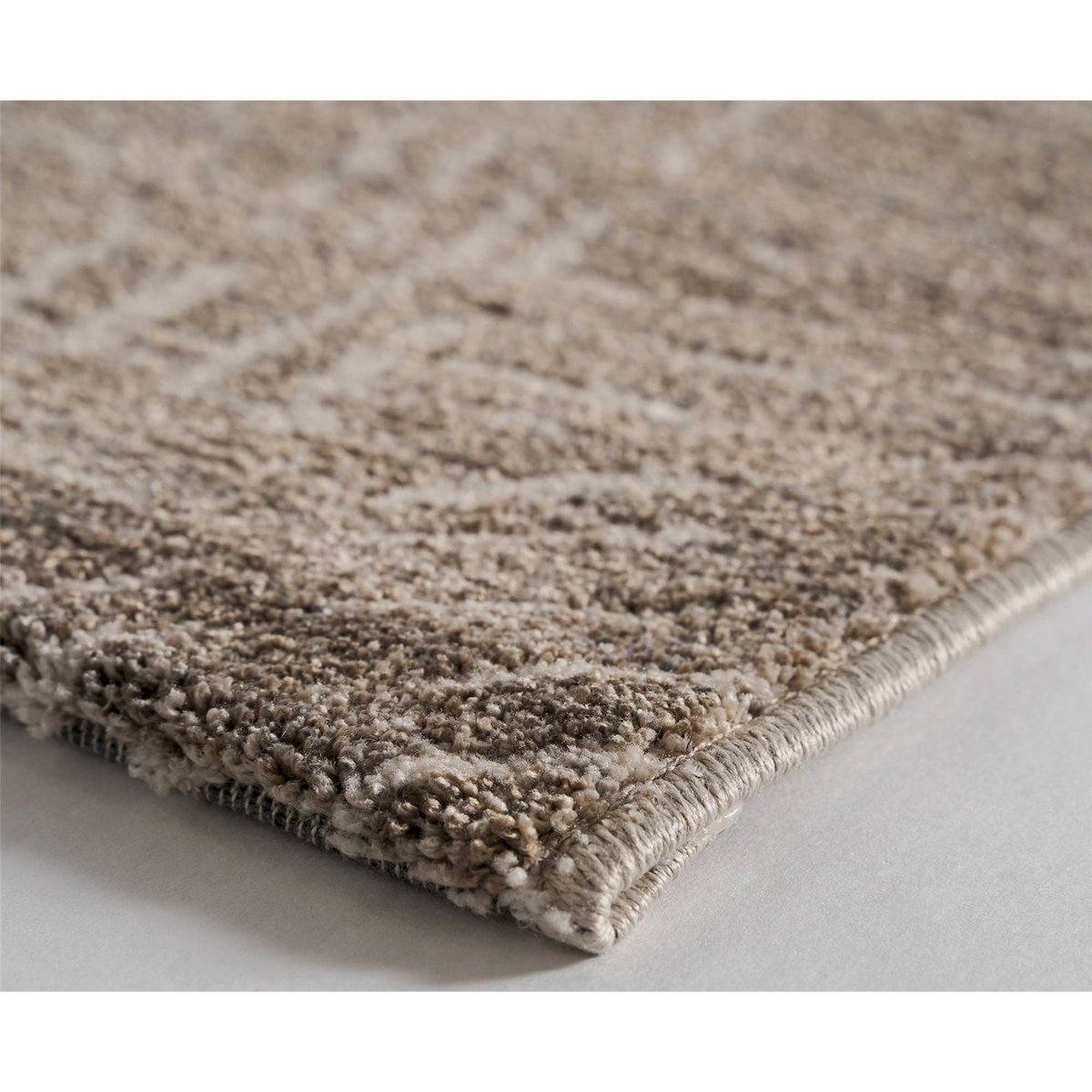 Tapis Motif Marbré Style Classique Salon beige marbré clair et crème, RECOLLECTION