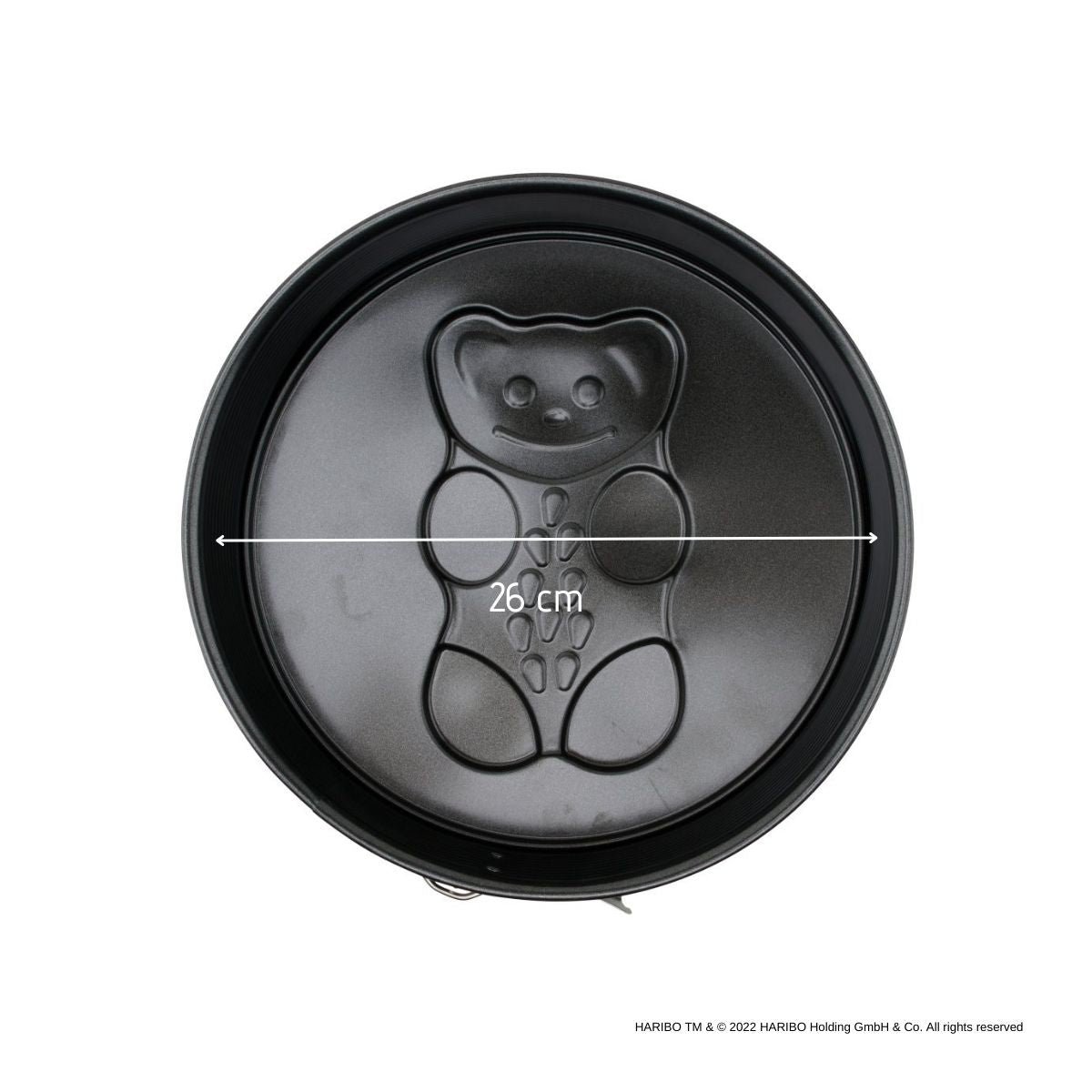 Set pâtisserie moule à manqué 26 cm à charnière motif ourson noir, ZENKER
