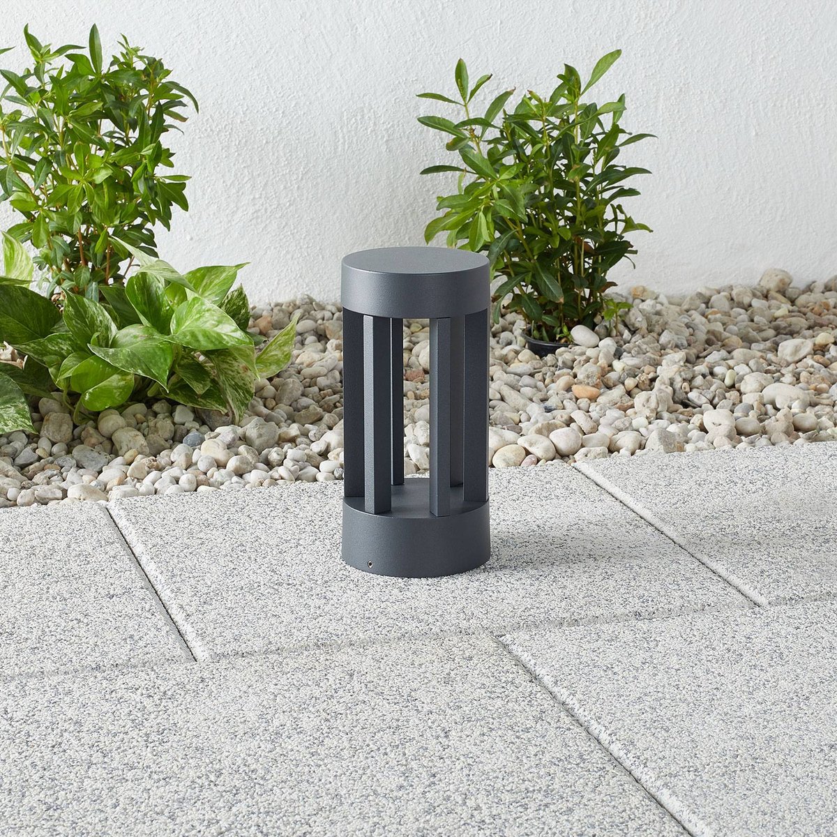 Luminaire extérieur en aluminium moderneLED anthracite, LINDBY