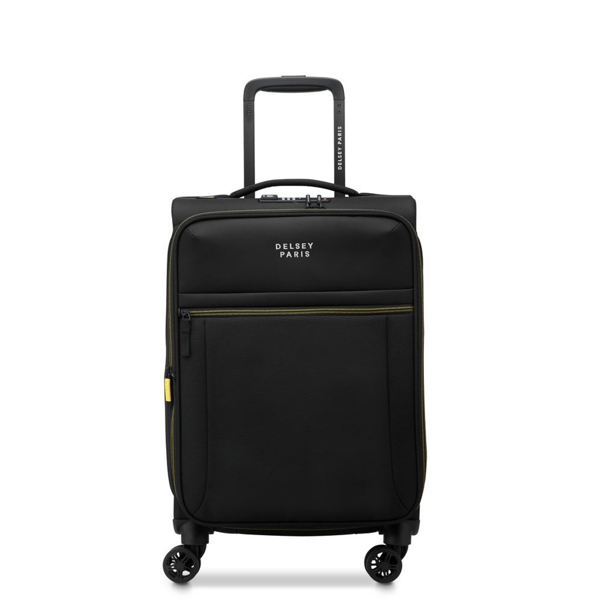 Valise S BROCHANT 3 noir profond, DELSEY PARIS