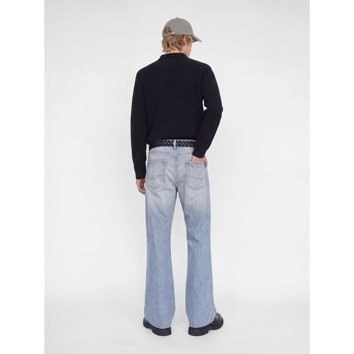 Pull En Maille black 1, JACK & JONES