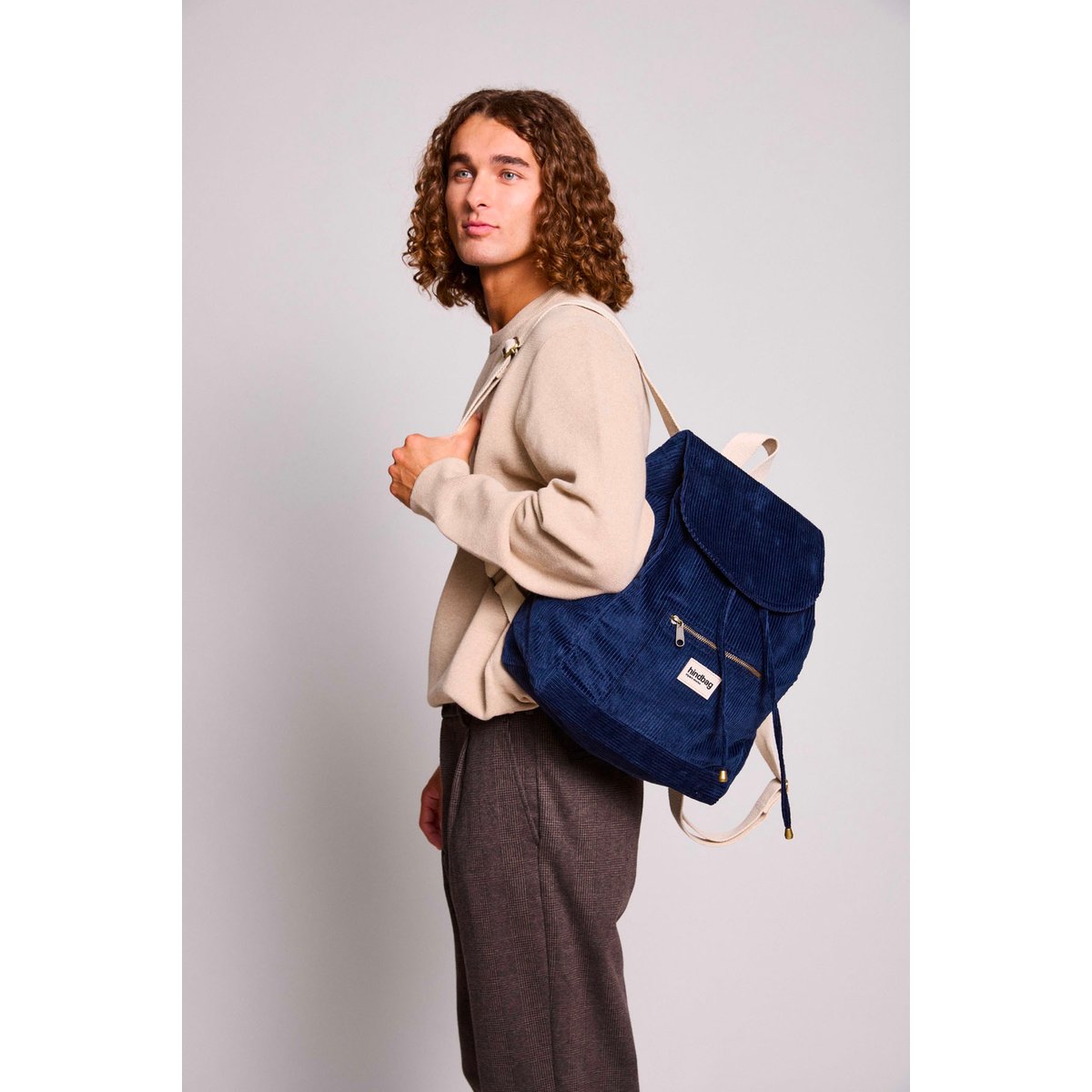 Sac à dos ELIOT bleu marine, HINDBAG
