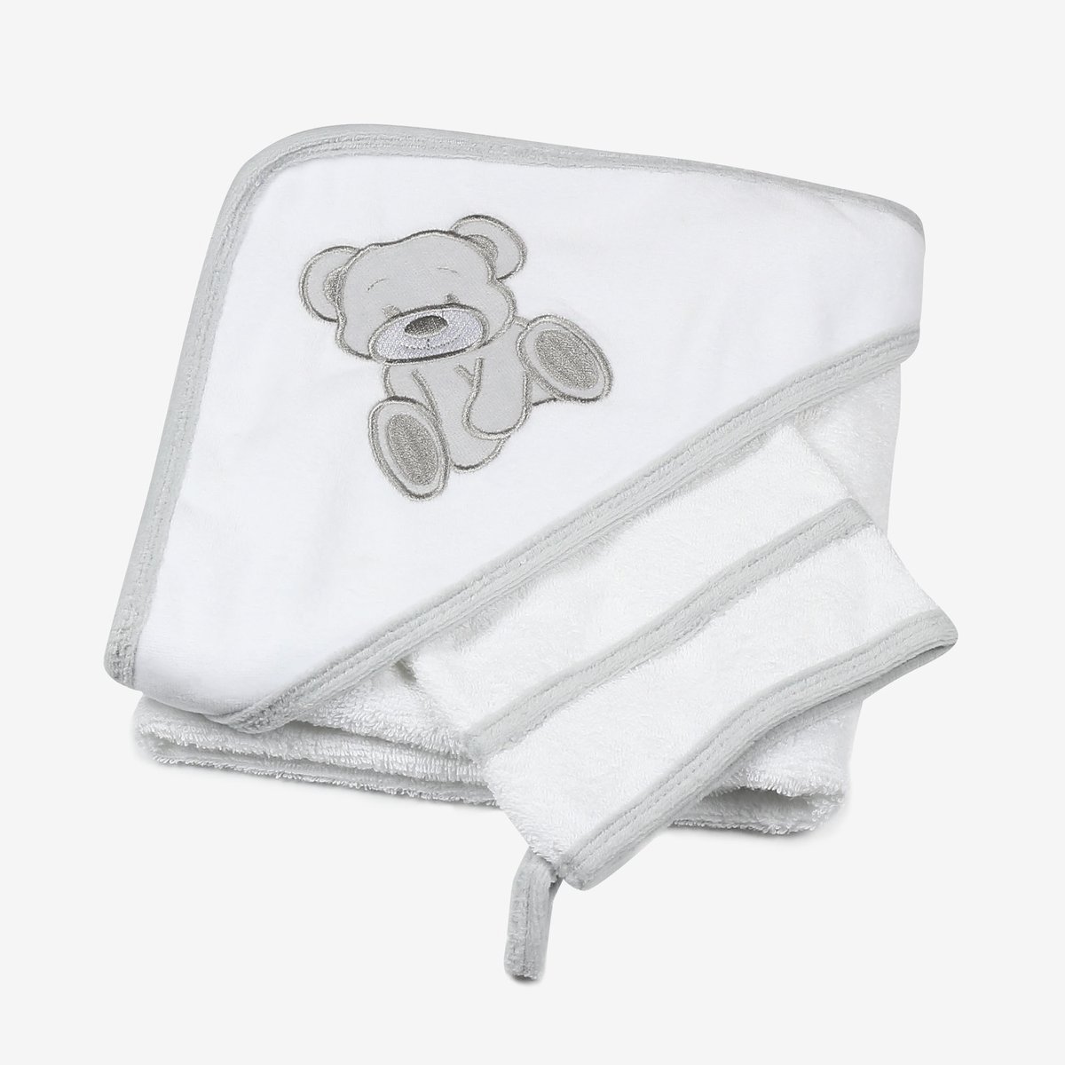 Sortie de bain bébé blanco, TROIS KILOS SEPT