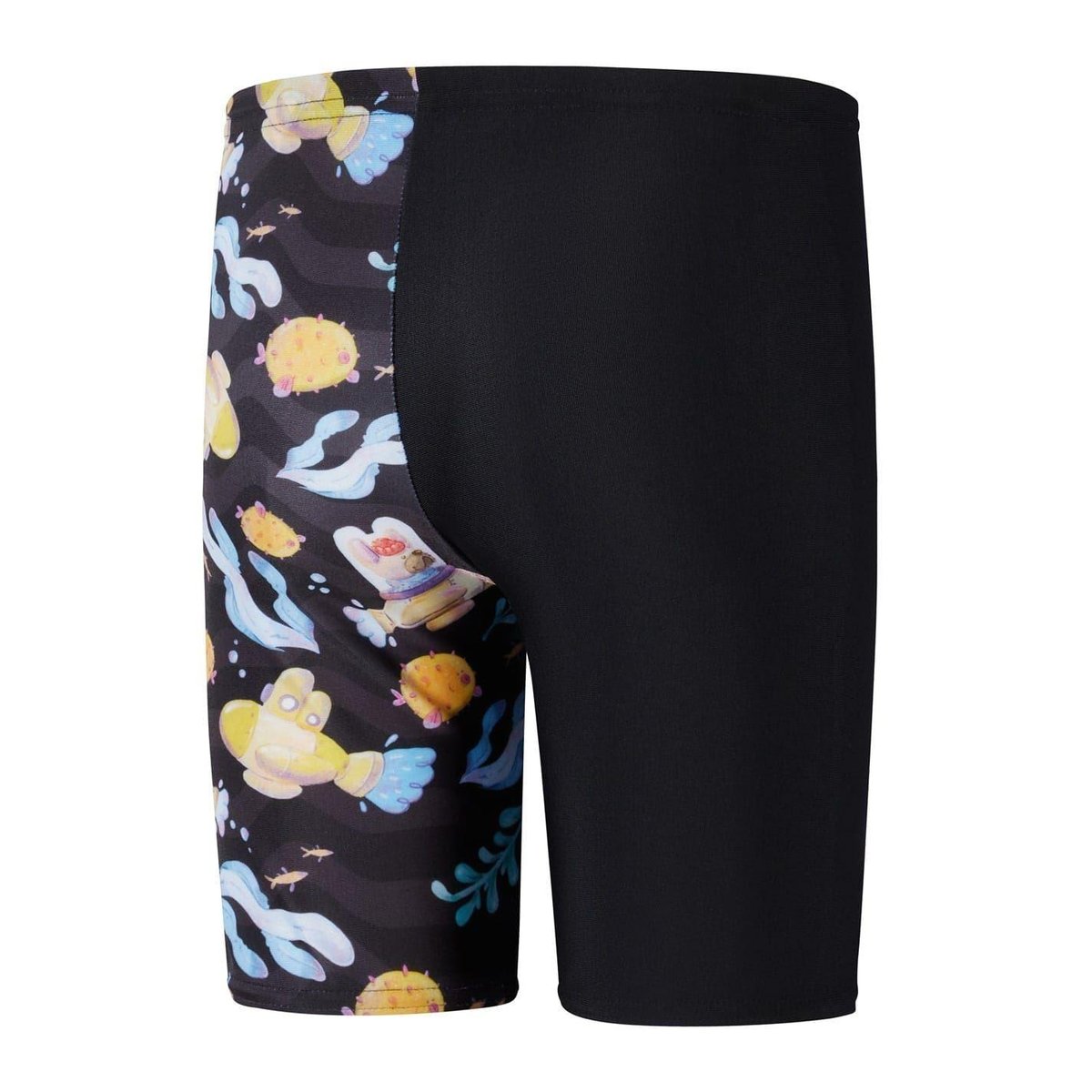 Jammer de natation motif/style imprimé noir / jaune, SPEEDO