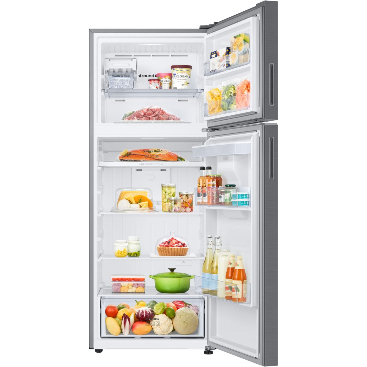 Réfrigérateur 2 portes RT47CG6726S9 silver, SAMSUNG