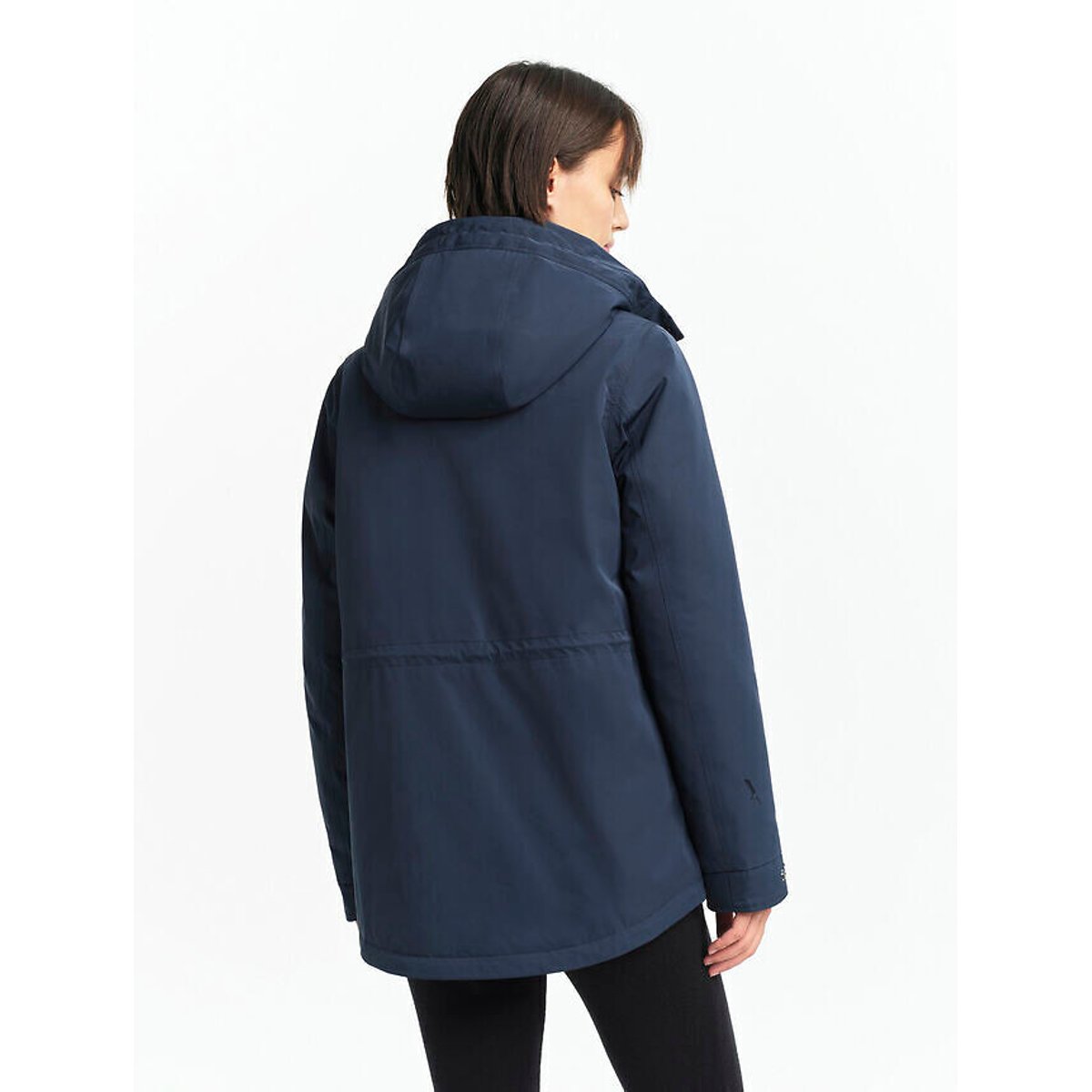 Mittellanger, gesteppter Parka mit Sherpa-Kapuze von MTD® marine, AIGLE