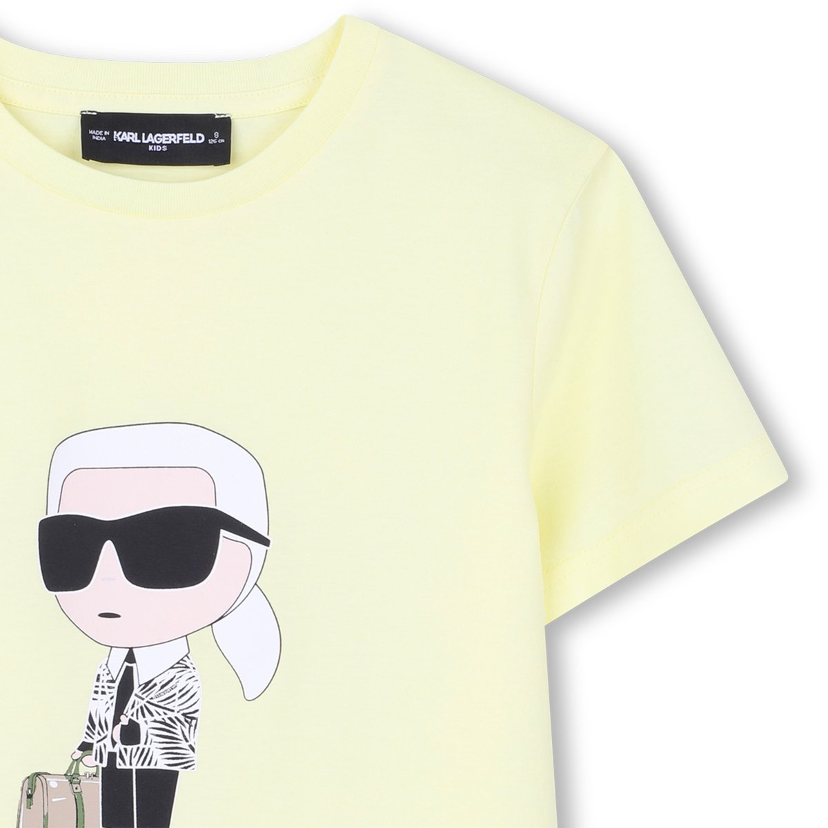T-shirt manches courtes wax yellow, KARL LAGERFELD KIDS