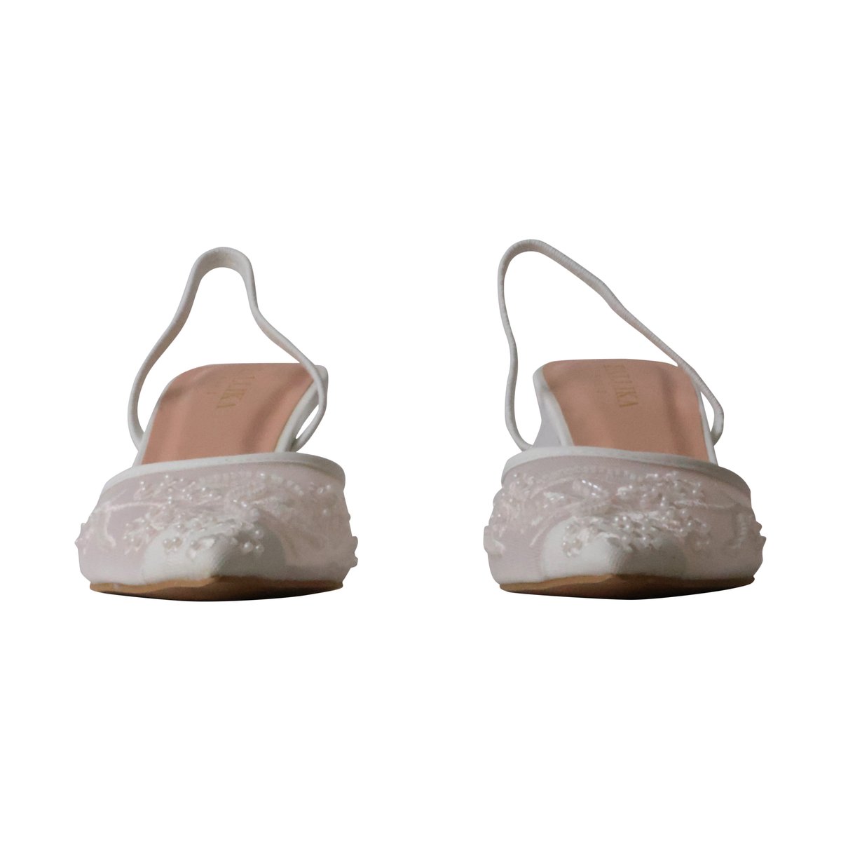 Escarpins à Talon Pallika blanc, ENZA NUCCI