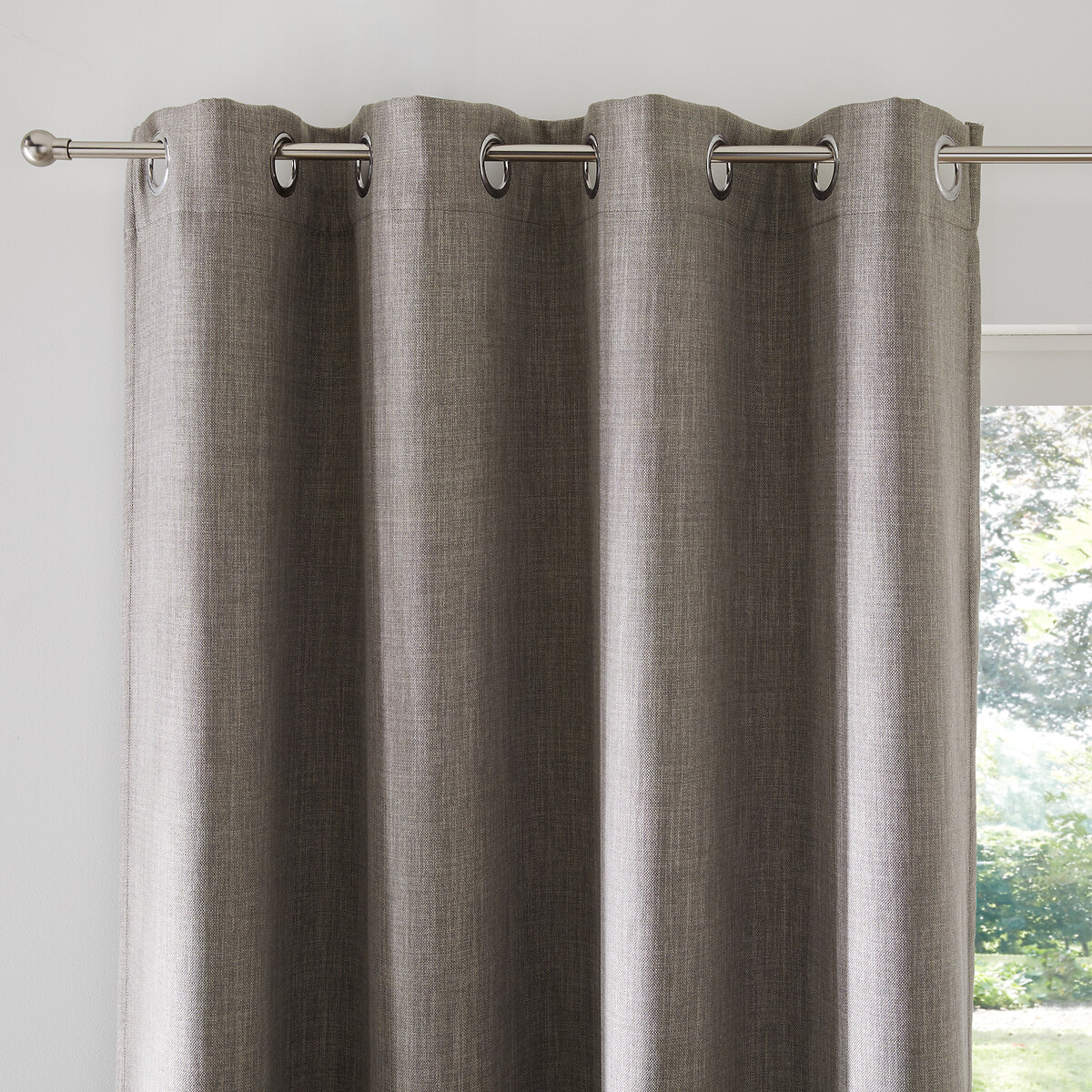 Rideau obscurcissant à œillets, Exurie gris, LA REDOUTE INTERIEURS