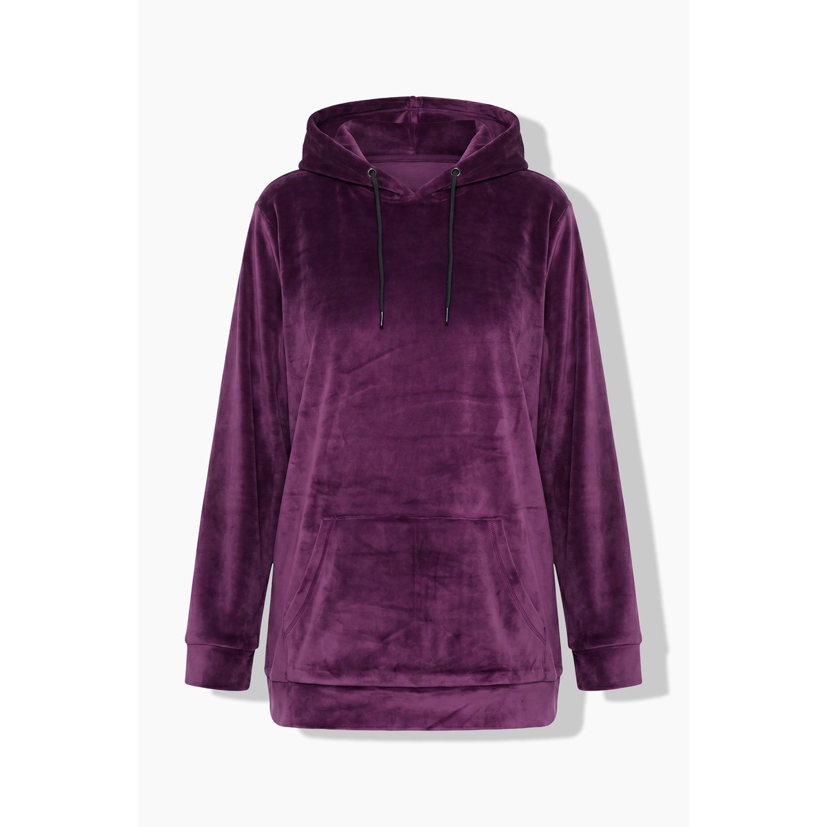 Veste d'intérieur en molleton prune foncé, ULLA POPKEN