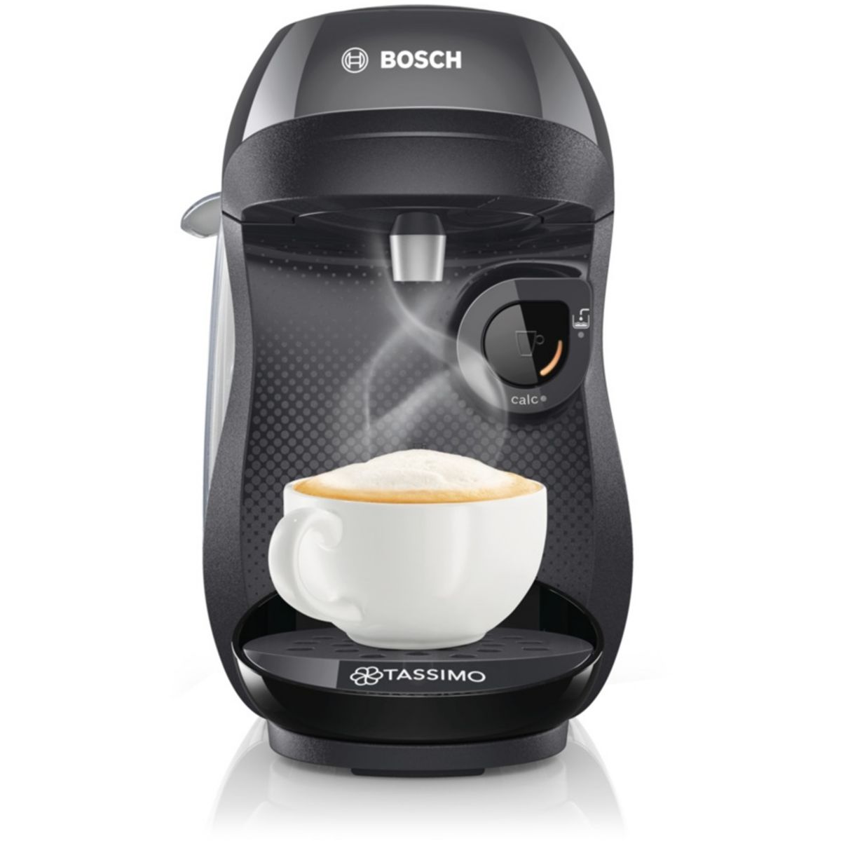 Tassimo TAS102EC6  Happy Noir + 3 packs de T- Di couleur unique, BOSCH