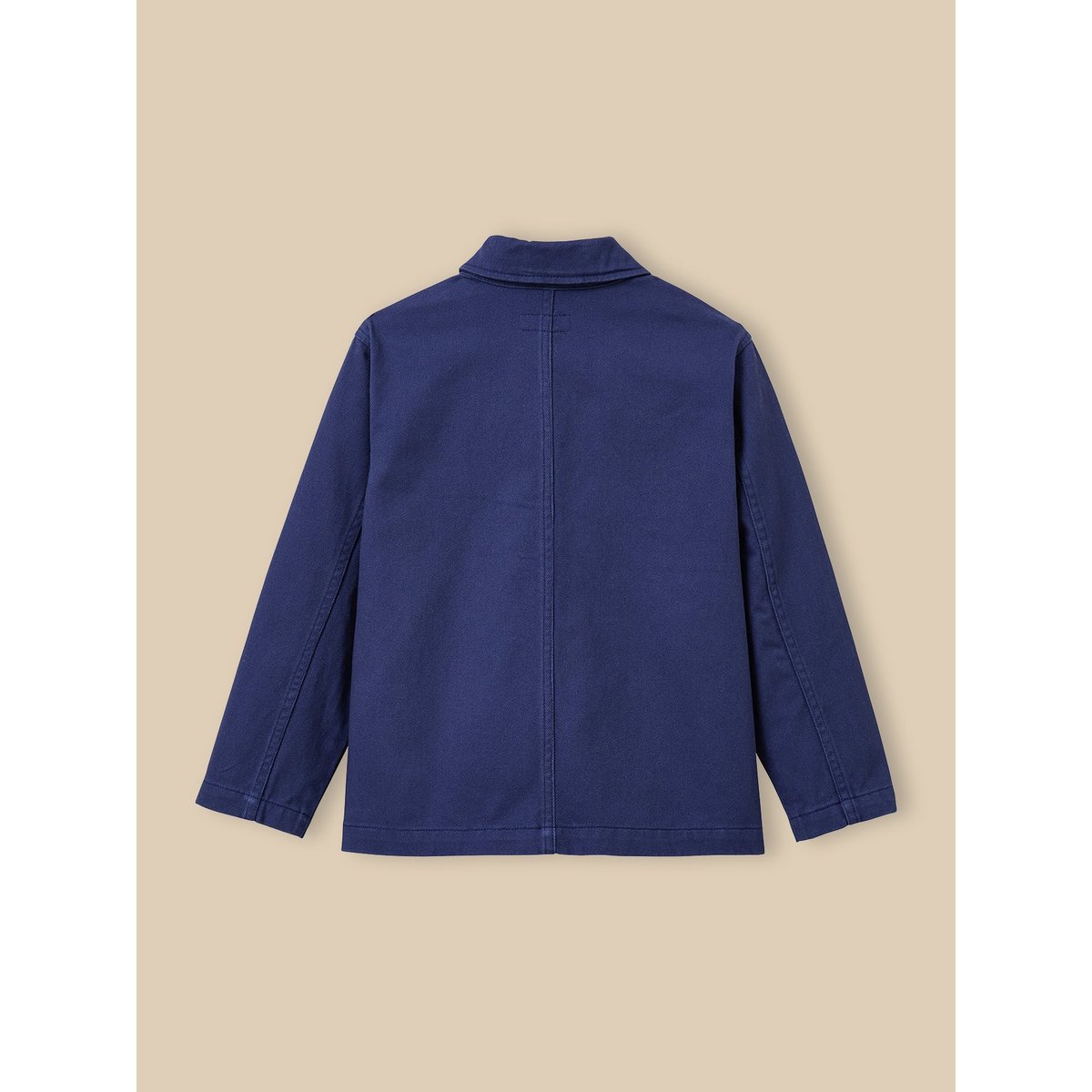 Veste en twill bleu, CYRILLUS