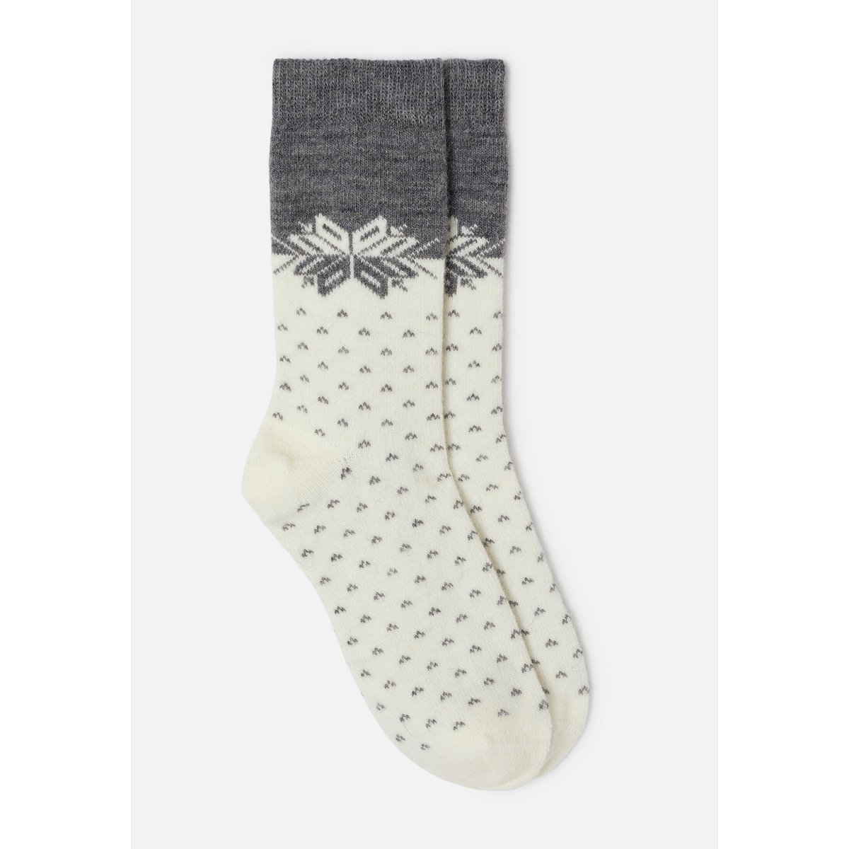 Paires de chaussettes thermolactyl maille laineuse - Lot de 2 lot gris, DAMART