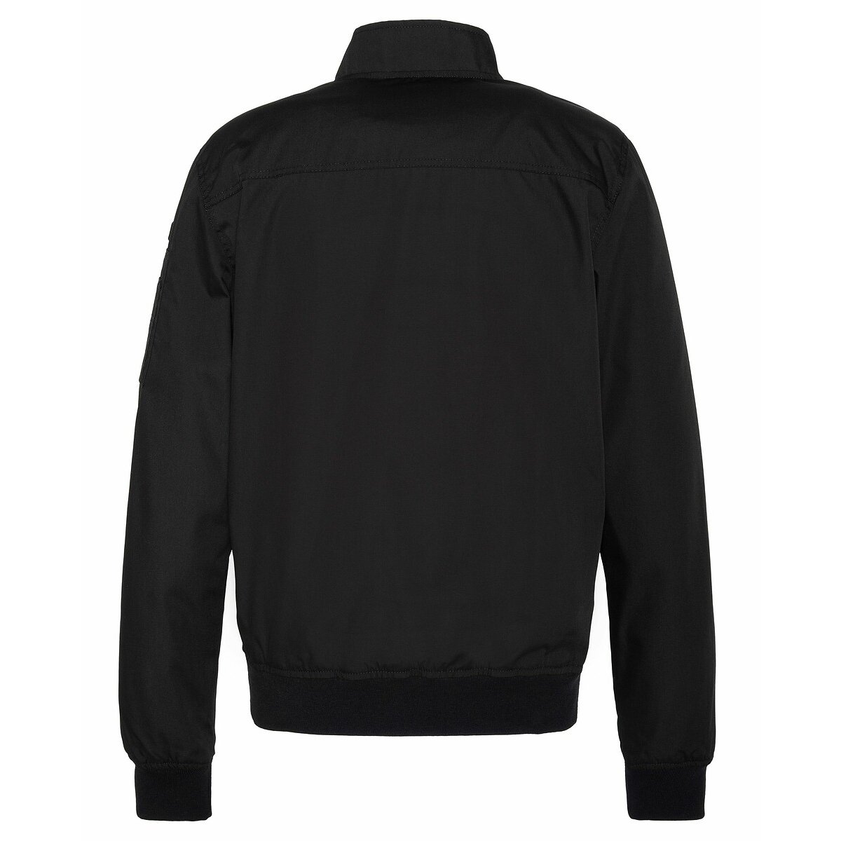 Kenny Zip-Up Jacket with High Neck black, SCHOTT