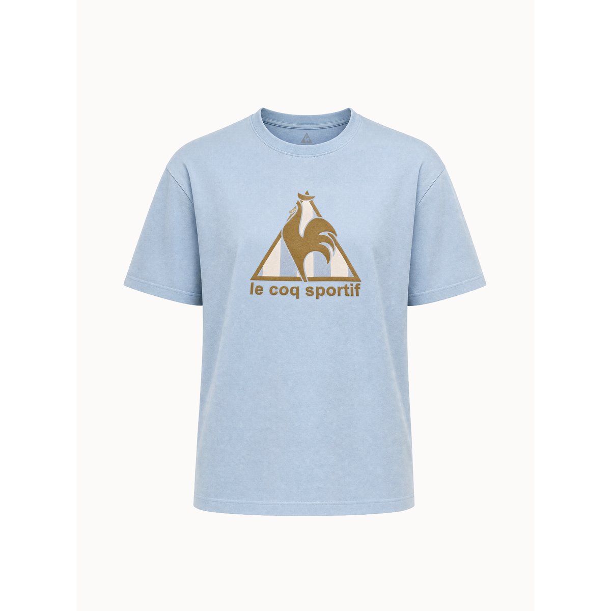 T-shirt relax Le Coq Sportif x Maradona en jersey de coton LCS CUP ciel camuset, LE COQ SPORTIF