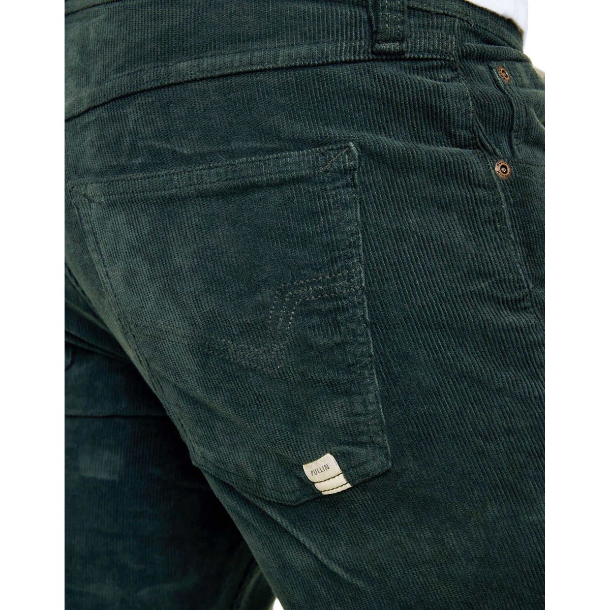 PANTALON REGULAR ROYDARKFOREST vert, PULLIN