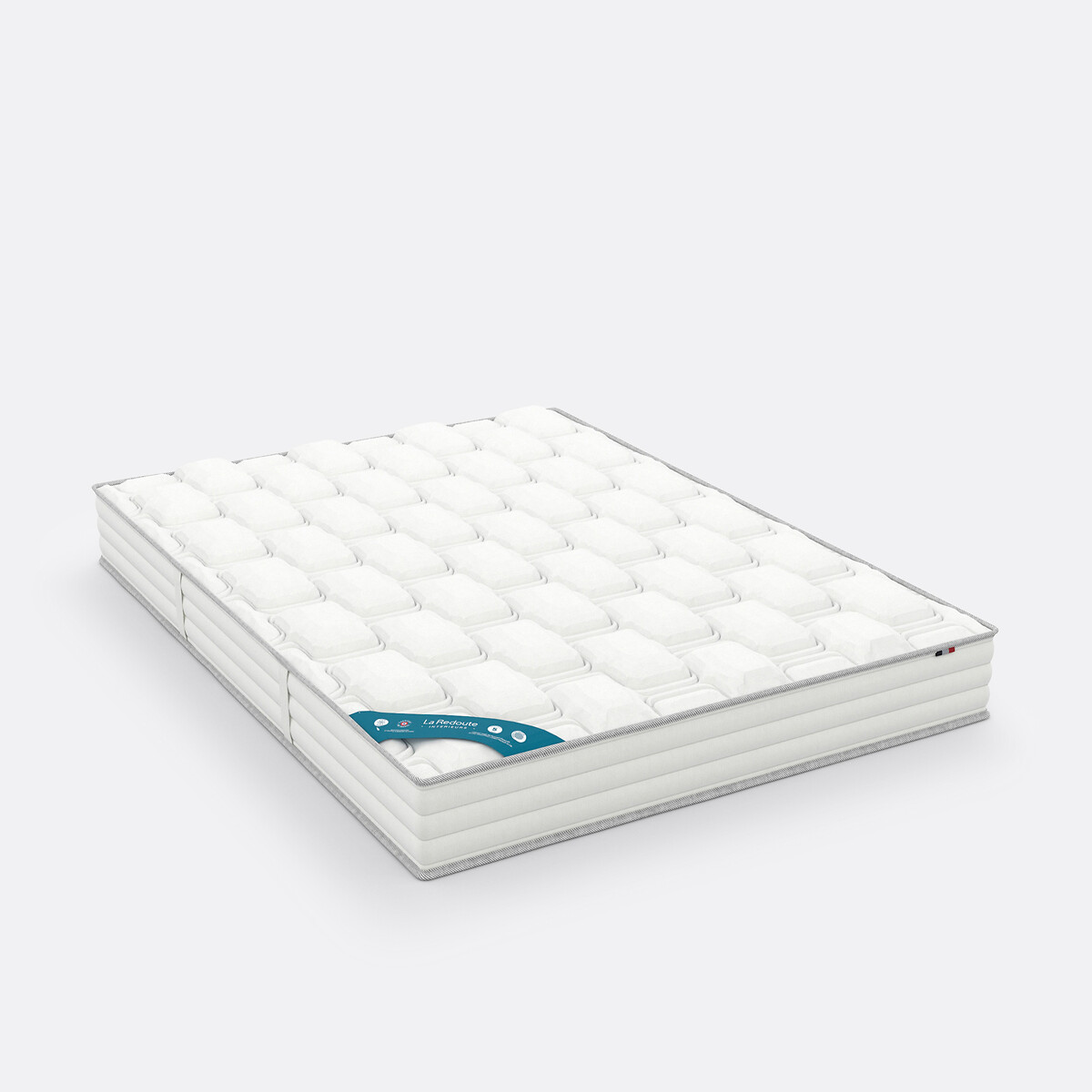 Matelas 580 ressorts, 5 zones, soutien ferme, accueil enveloppant blanc, LA REDOUTE INTERIEURS