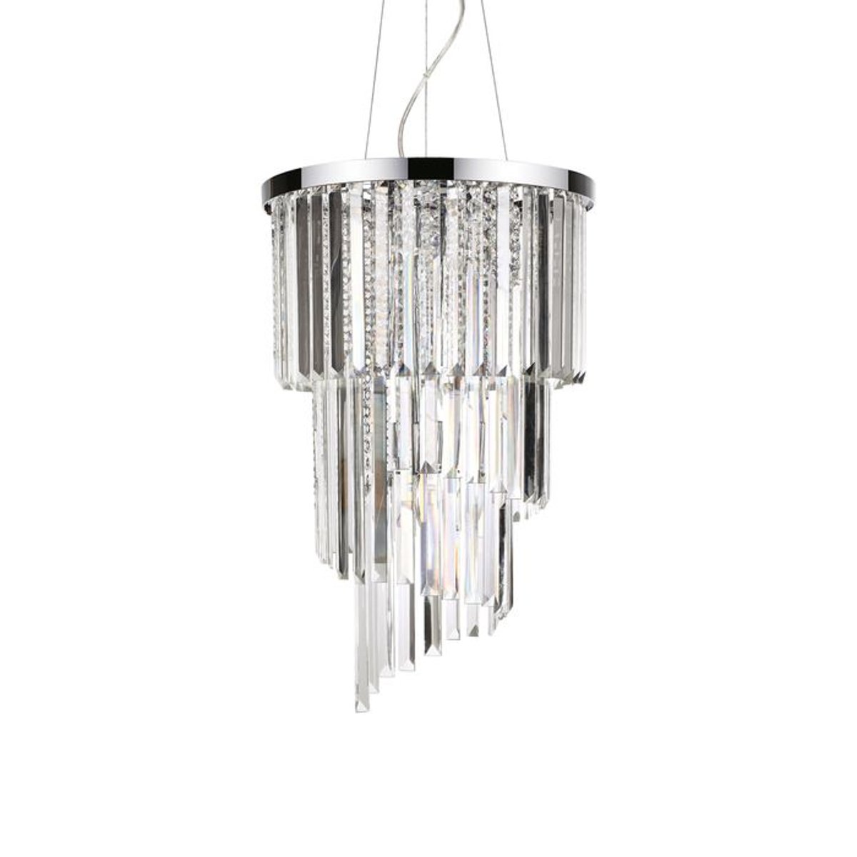 Lustre    CARLTON gris, IDEAL LUX