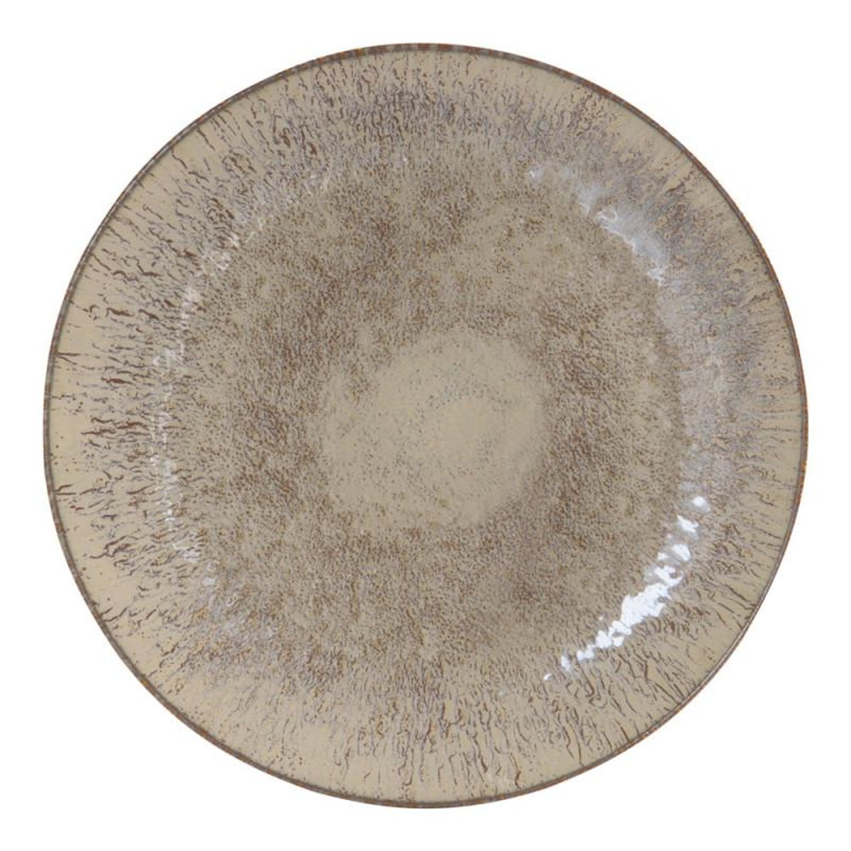 Assiette plate Akaris 27 cm (lot de 6) - AKARIS crème / ivoire, TABLE PASSION