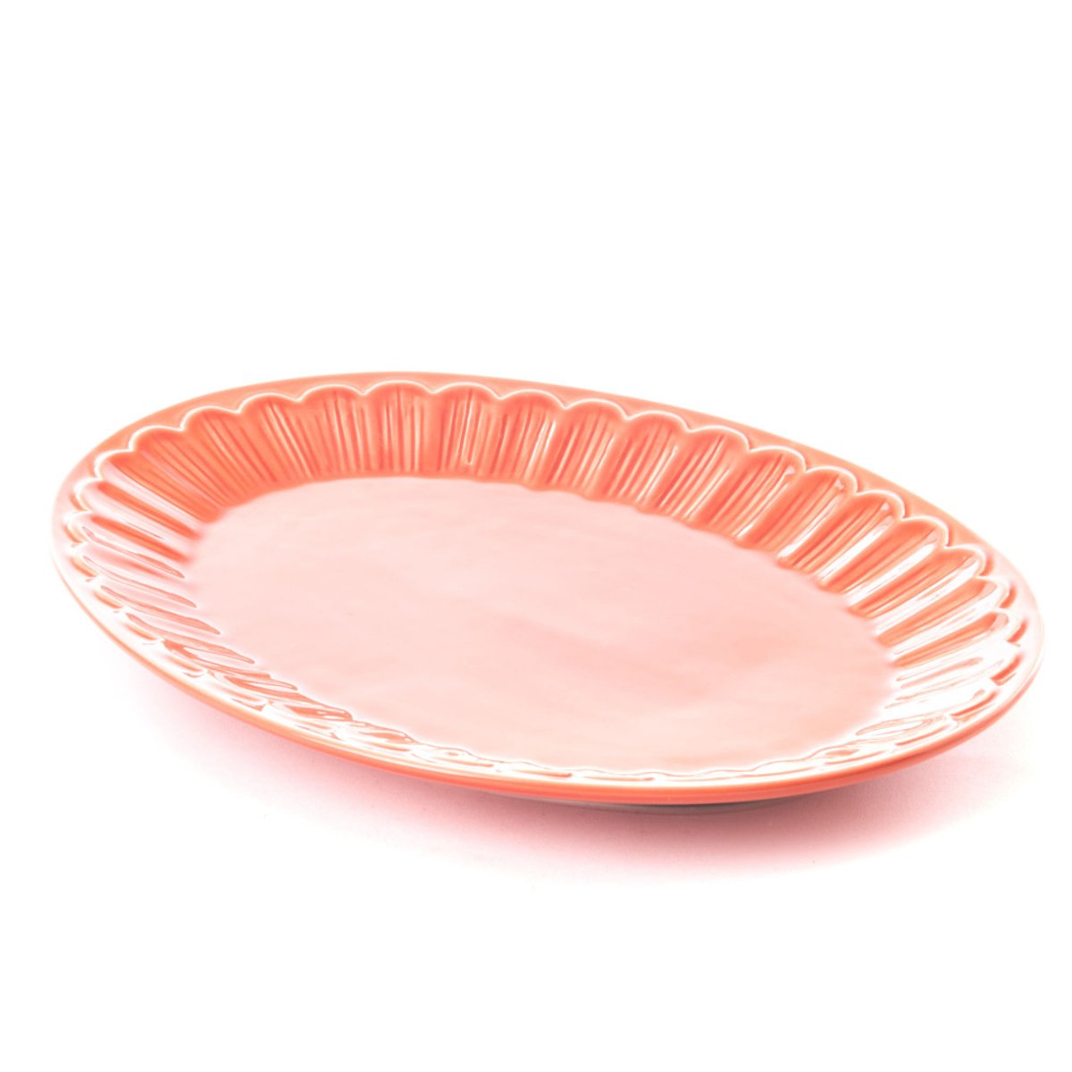 Plat Ovale Pétale rouge, AMADEUS