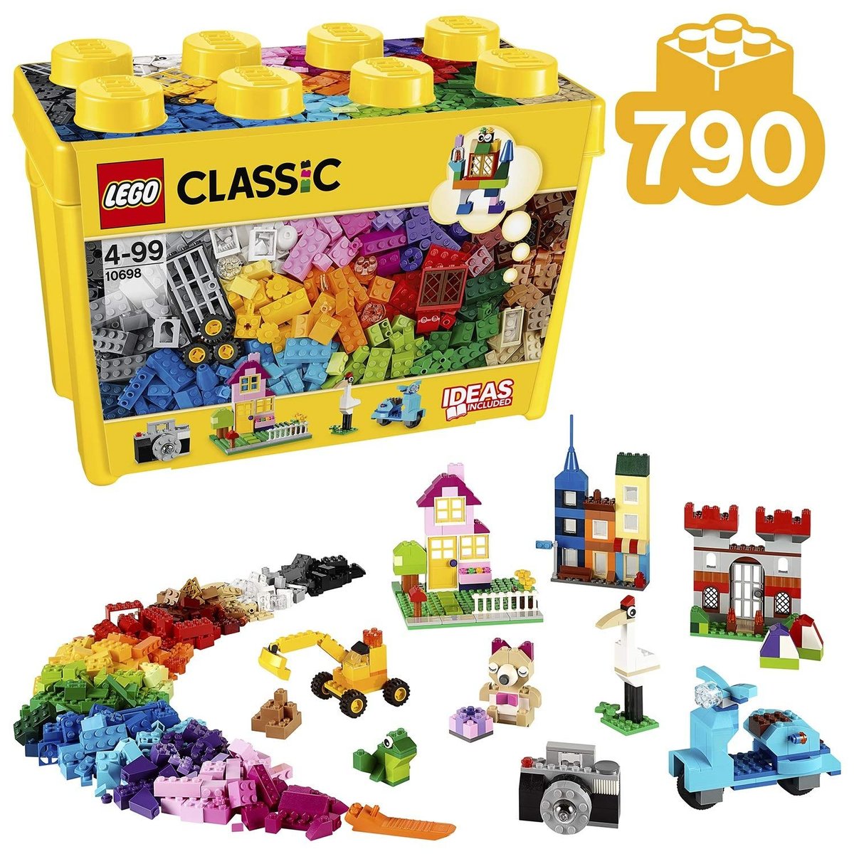 Boîte De Briques Créatives Deluxe 10698 33 couleurs différentes, LEGO