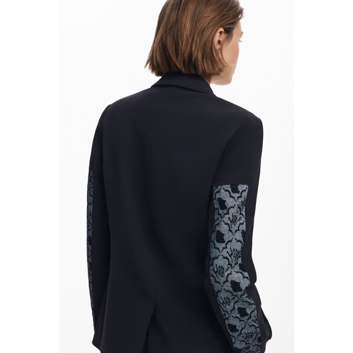 Veste patchwork gris, DESIGUAL