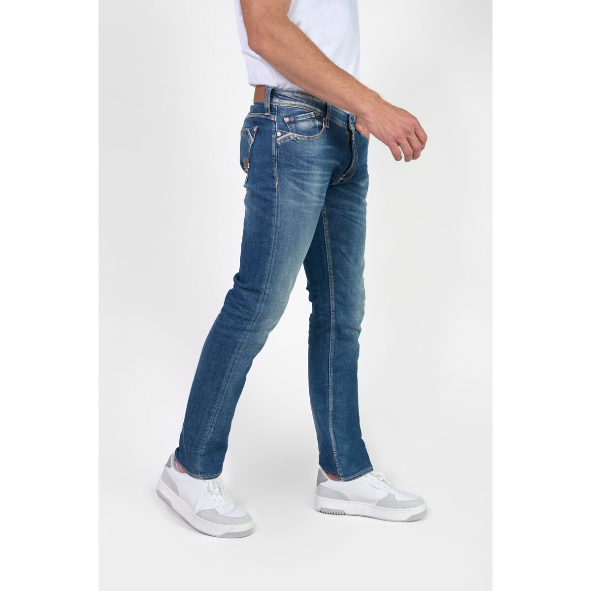 Jeans droite 800/12, longueur 34 blue, LE TEMPS DES CERISES