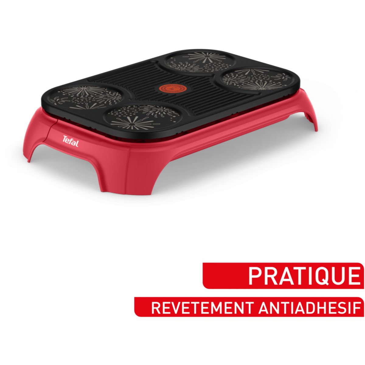 Crêpe party Crepe et Grill Party PY55A7F0 rose, TEFAL