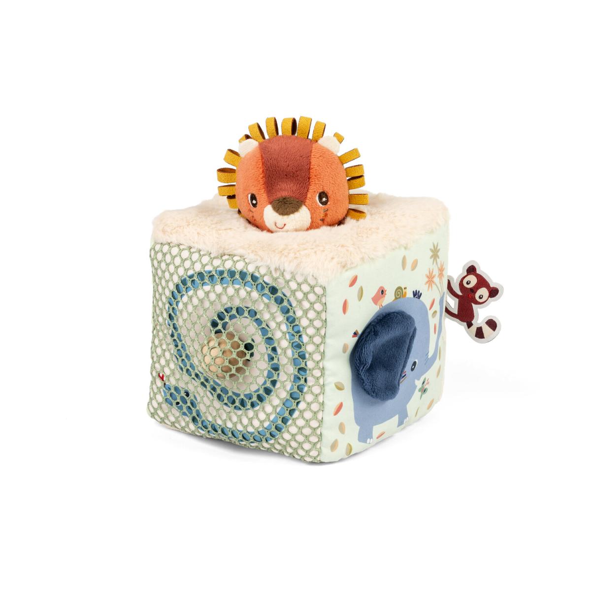 Cube d activites sonore Jack couleur unique, LILLIPUTIENS