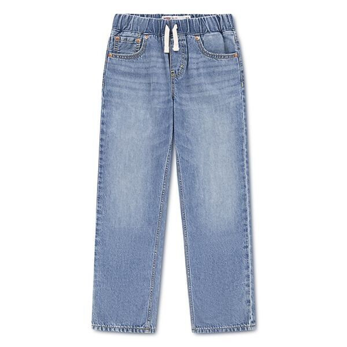 Jean avec ceinture élastiquée bleu denim, LEVI'S KIDS