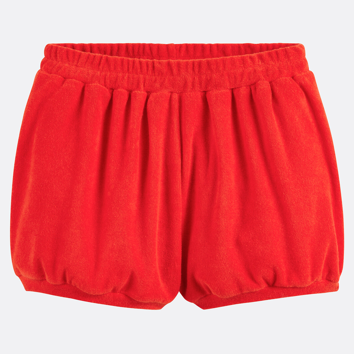 Elasticated Waist Shorts red, LA REDOUTE COLLECTIONS